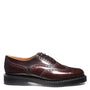 Solovair English Brogue in Burgundy Rub - Off - Getoutside Shoes