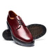 Solovair Gibson Shoe in Oxblood Hi-Shine - Getoutside Shoes