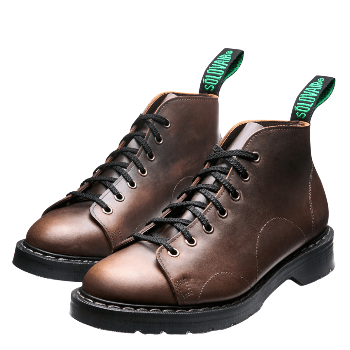 Solovair Monkey Boot in Gaucho Crazy Horse - Getoutside Shoes