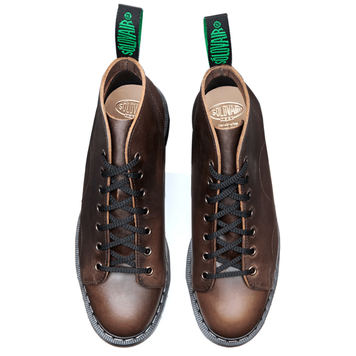 Solovair Monkey Boot in Gaucho Crazy Horse - Getoutside Shoes