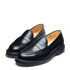Solovair Penny Loafer in Black Hi-Shine - Getoutside Shoes