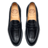 Solovair Penny Loafer in Black Hi Shine (NPS essential) - Getoutside Shoes