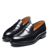 Solovair Penny Loafer in Black Hi Shine (NPS essential) - Getoutside Shoes