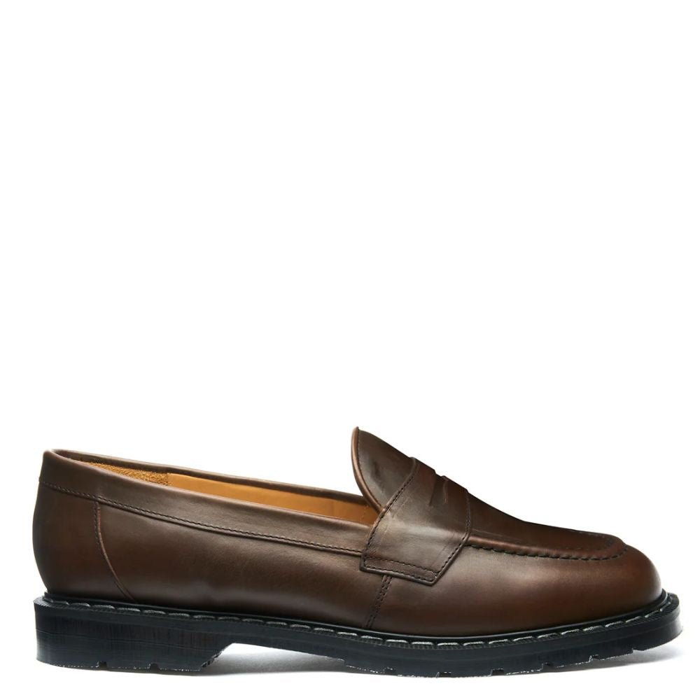 Solovair Penny Loafer in Gaucho Crazy Horse - Getoutside Shoes
