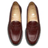 Solovair Penny Loafer in Oxblood Hi-Shine - Getoutside Shoes
