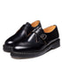 Solovair Single Buckle Monk in Black Hi-Shine - Getoutside Shoes