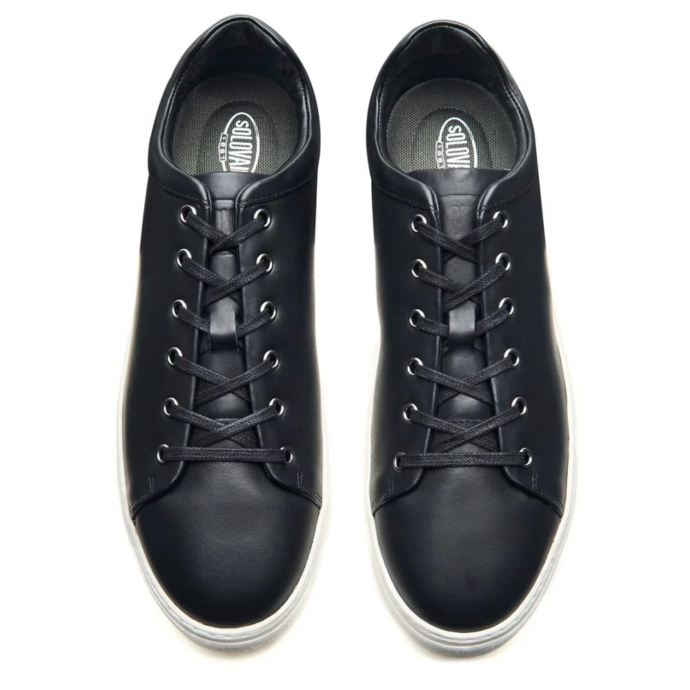 Solovair Sneaker in Black Calf - Getoutside Shoes