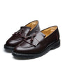 Solovair Tassel Loafer in Cordovan - Getoutside Shoes