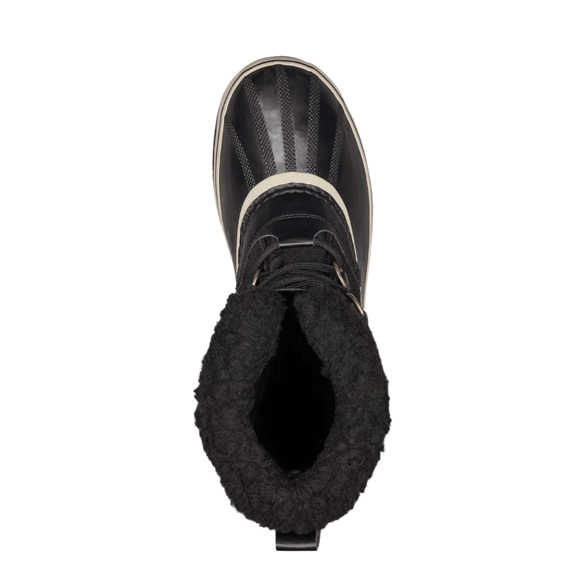 Sorel Men's 1964 Pac Nylon Waterproof Boot in Black/Ancient Fossil - Getoutside Shoes