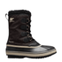 Sorel Men's 1964 Pac Nylon Waterproof Boot in Black/Ancient Fossil - Getoutside Shoes