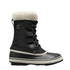 Sorel Women's Winter Carnival Waterproof Boot in Black/Stone - Getoutside Shoes