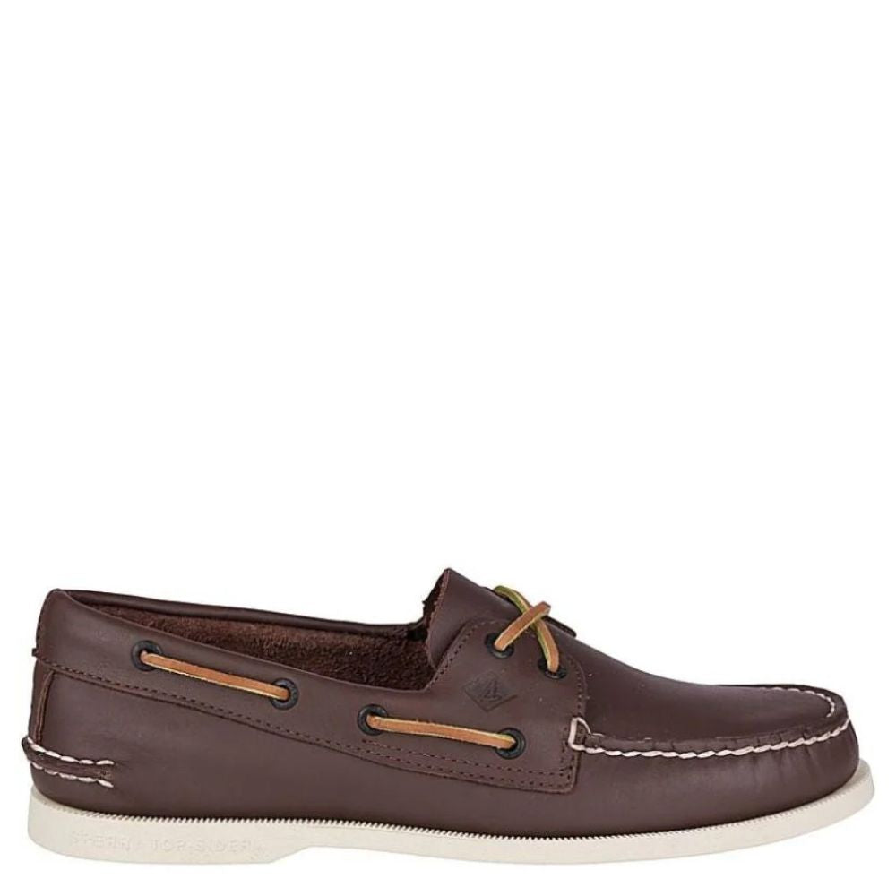 Sperry Men's Authentic Original 2-Eye Boat Shoe in Classic Brown (Wide Width)