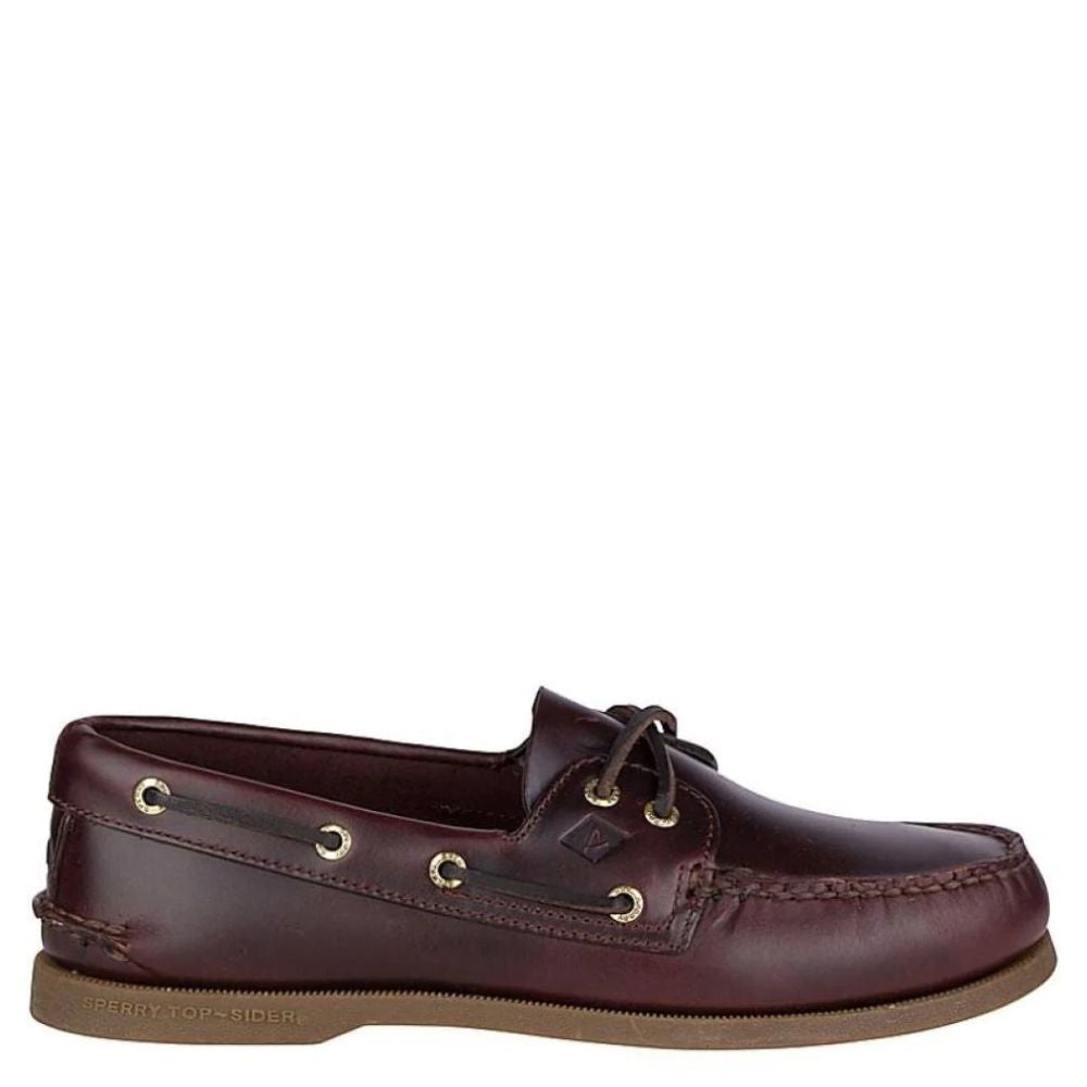 Sperry Men's Authentic Original 2 Eye Boat Shoe in Amaretto