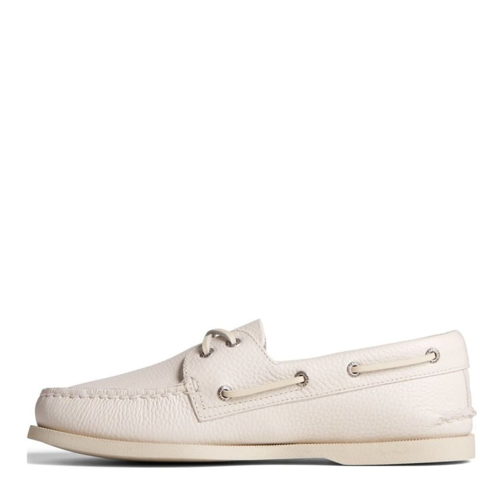 Sperry Men's Authentic Original 2 Eye Boat Shoes in White