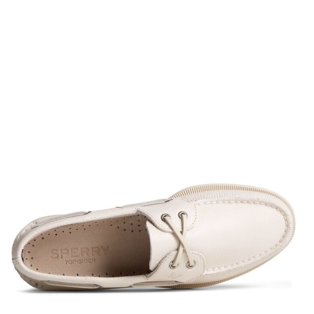 Sperry Men&#39;s Authentic Original 2 Eye Boat Shoes in White