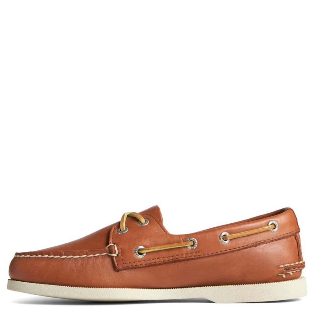 Sperry Men's Authentic Original 2-Eye Boat Shoe in Tan - Getoutside Shoes