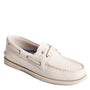 Sperry Men's Authentic Original 2 Eye Boat Shoes in White - Getoutside Shoes