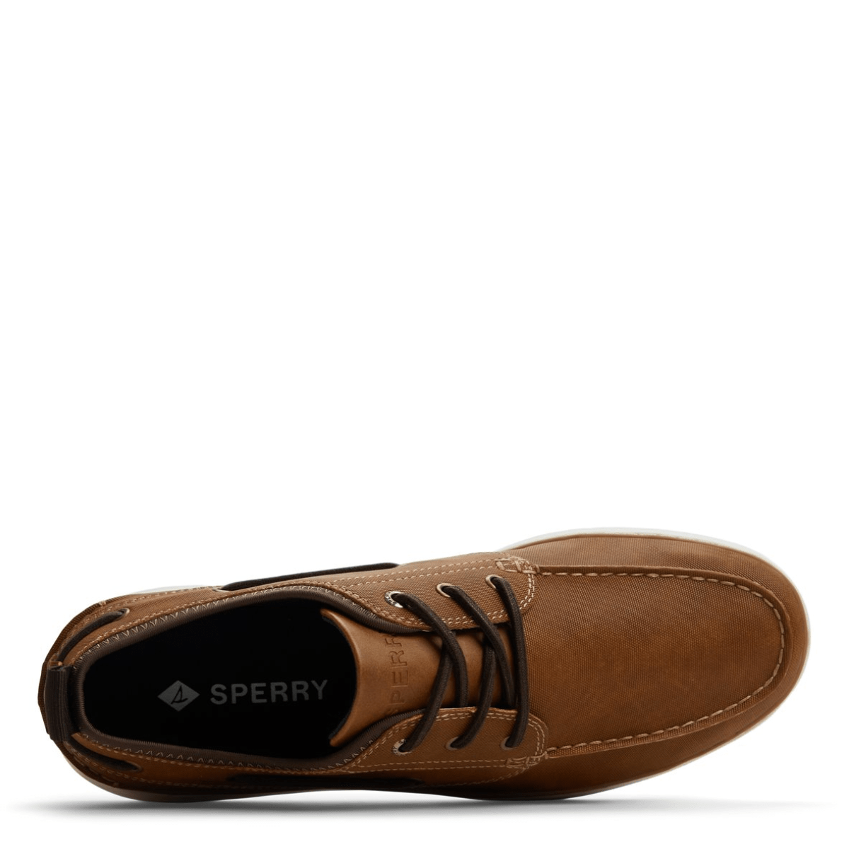 Sperry Men's Moc Neo Boat Shoe in Tan - Getoutside Shoes