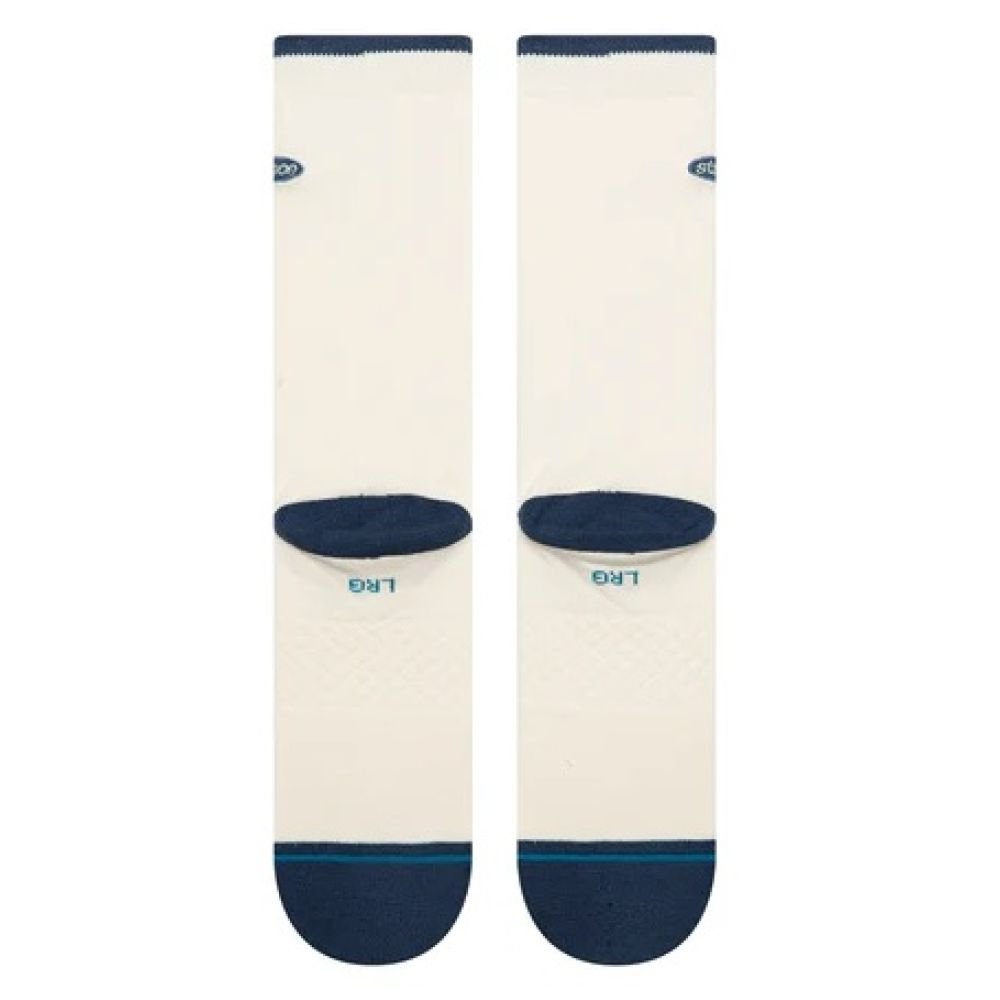 Stance Blurred Crew Socks in Canvas - Getoutside Shoes