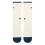 Stance Blurred Crew Socks in Canvas - Getoutside Shoes