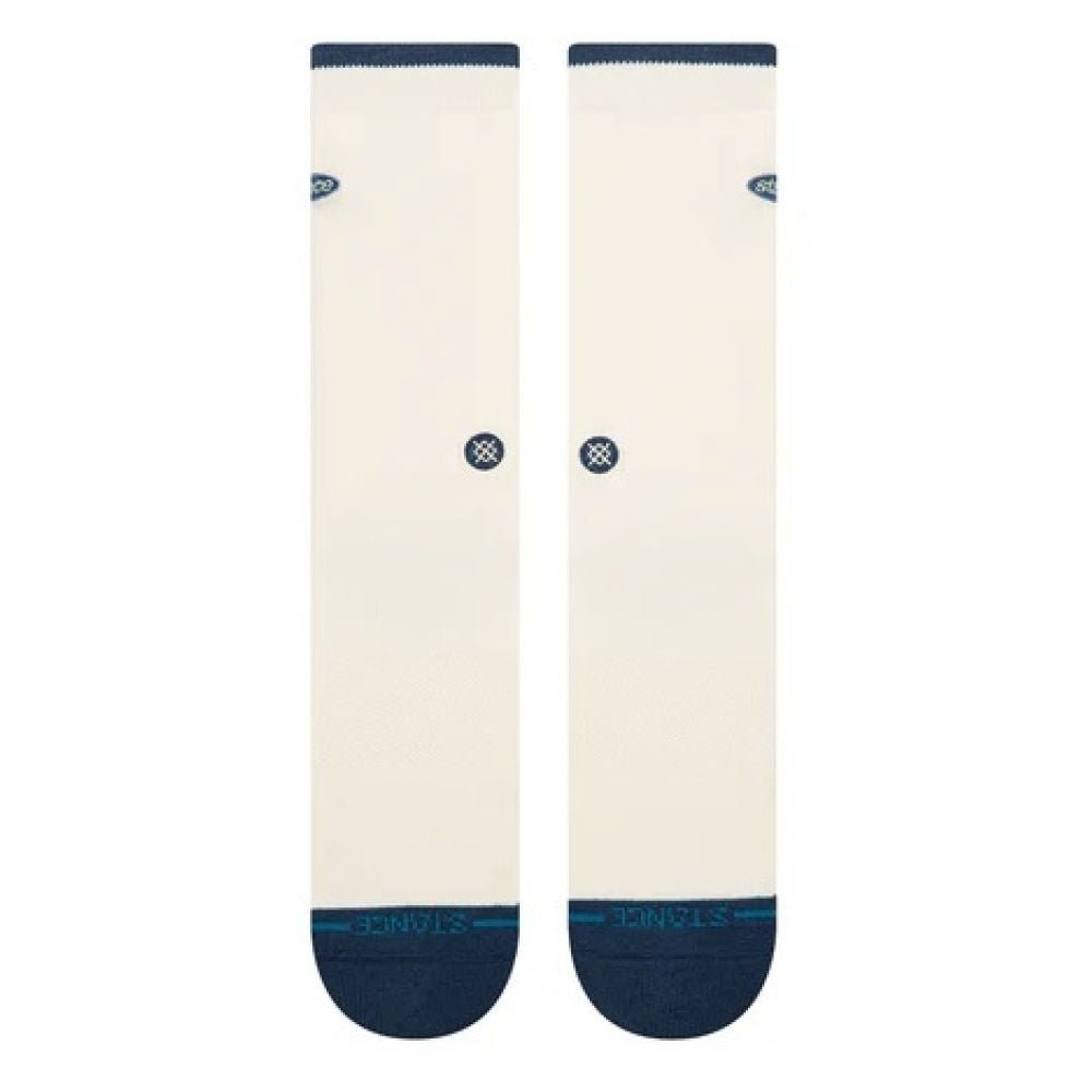 Stance Blurred Crew Socks in Canvas - Getoutside Shoes