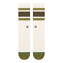 Stance Boyd Crew Socks in Military Green - Getoutside Shoes