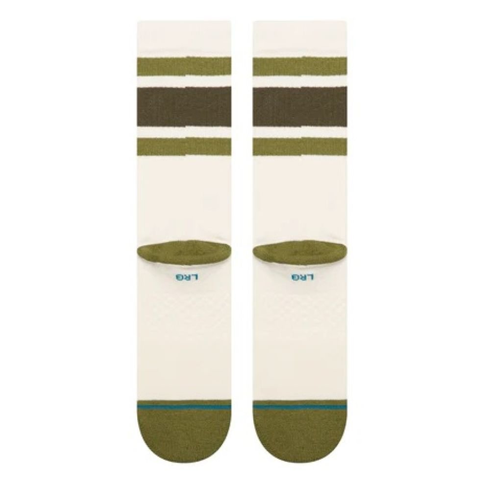 Stance Boyd Crew Socks in Military Green - Getoutside Shoes