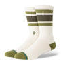 Stance Boyd Crew Socks in Military Green - Getoutside Shoes