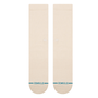 Stance Icon Crew Socks in Oatmeal - Getoutside Shoes