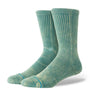 Stance Icon Dyed Crew Socks in Teal - Getoutside Shoes