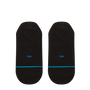 Stance Icon No Show Socks in Black - Getoutside Shoes