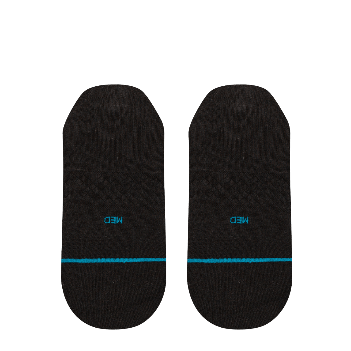 Stance Icon No Show Socks in Black - Getoutside Shoes
