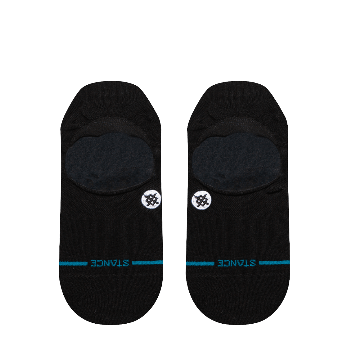Stance Icon No Show Socks in Black - Getoutside Shoes