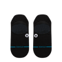 Stance Icon No Show Socks in Black - Getoutside Shoes