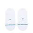 Stance Icon No Show Socks in White - Getoutside Shoes