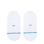 Stance Icon No Show Socks in White - Getoutside Shoes
