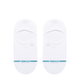 Stance Icon No Show Socks in White - Getoutside Shoes
