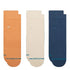 Stance Icon Quarter Sock 3 Pack in Mango - Getoutside Shoes