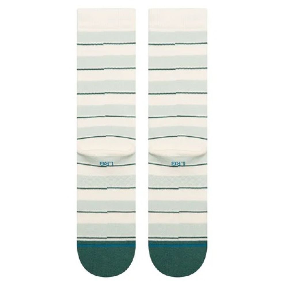 Stance Striped It Crew Socks in Teal - Getoutside Shoes