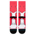 Stance Toronto Raptors Mascot Crew Socks in Multi - Getoutside Shoes