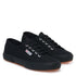 Superga Women's 2750 Cotu Classic in Full Black - Getoutside Shoes