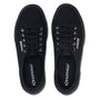 Superga Women's 2750 Cotu Classic in Full Black - Getoutside Shoes