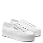 Superga Women's 2790 Platform in White - Getoutside Shoes