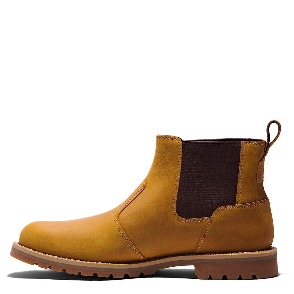 Timberland Men's Redwood Falls Chelsea Boot in Wheat