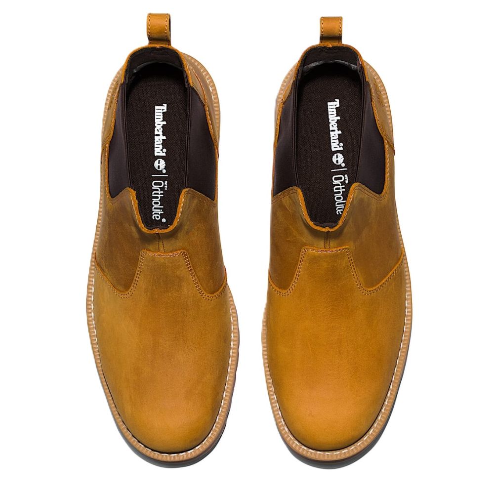 Timberland Men's Redwood Falls Chelsea Boot in Wheat