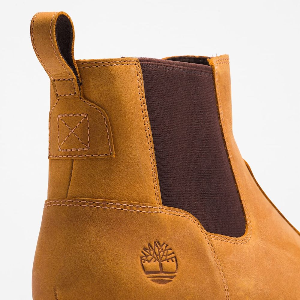 Timberland Men's Redwood Falls Chelsea Boot in Wheat
