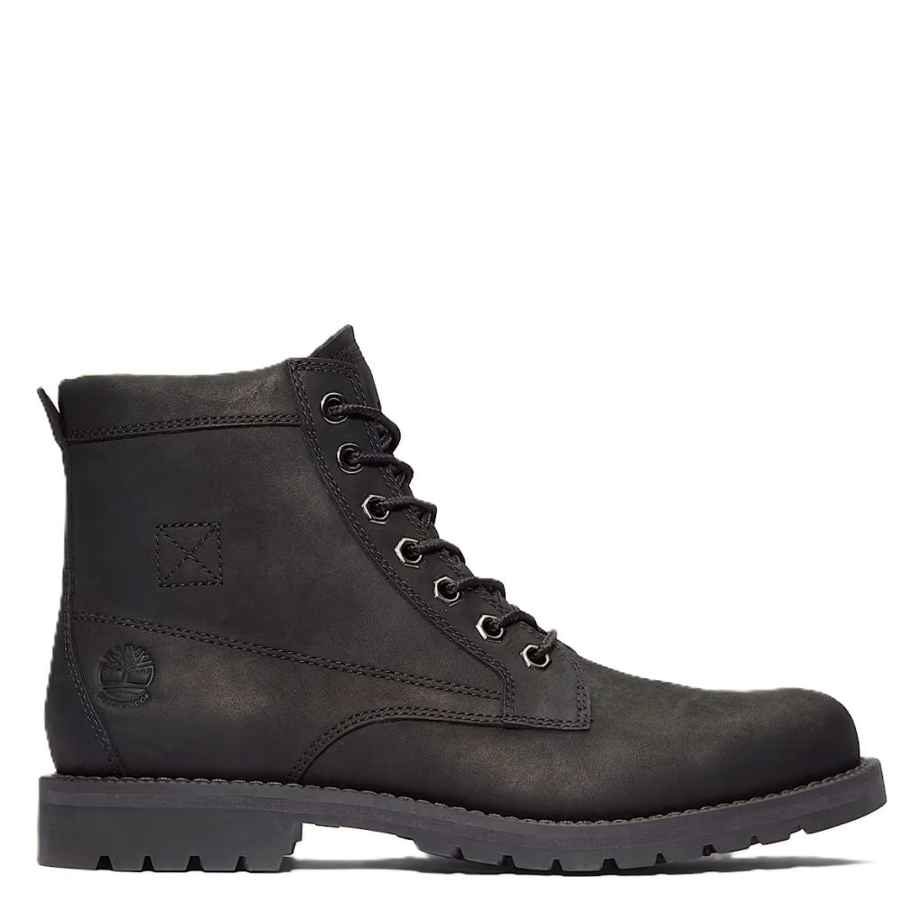 Timberland Men's Redwood Falls Waterproof Boot in Black Full-Grain