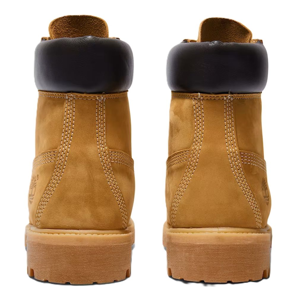 Timberland Men's 6-Inch Premium Waterproof Boot in Wheat Nubuck - Getoutside Shoes