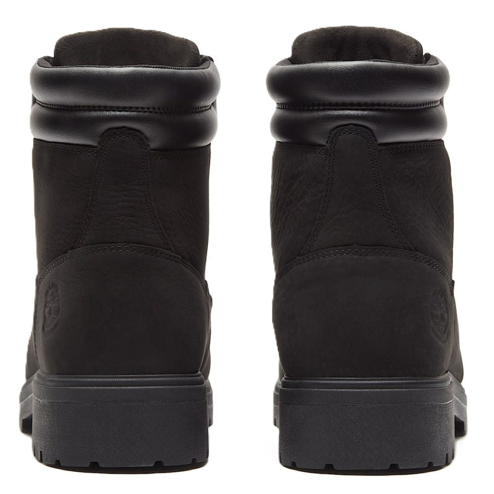 Timberland Men's Auburn Falls 6-Inch Waterproof Boot in Black Nubuck - Getoutside Shoes