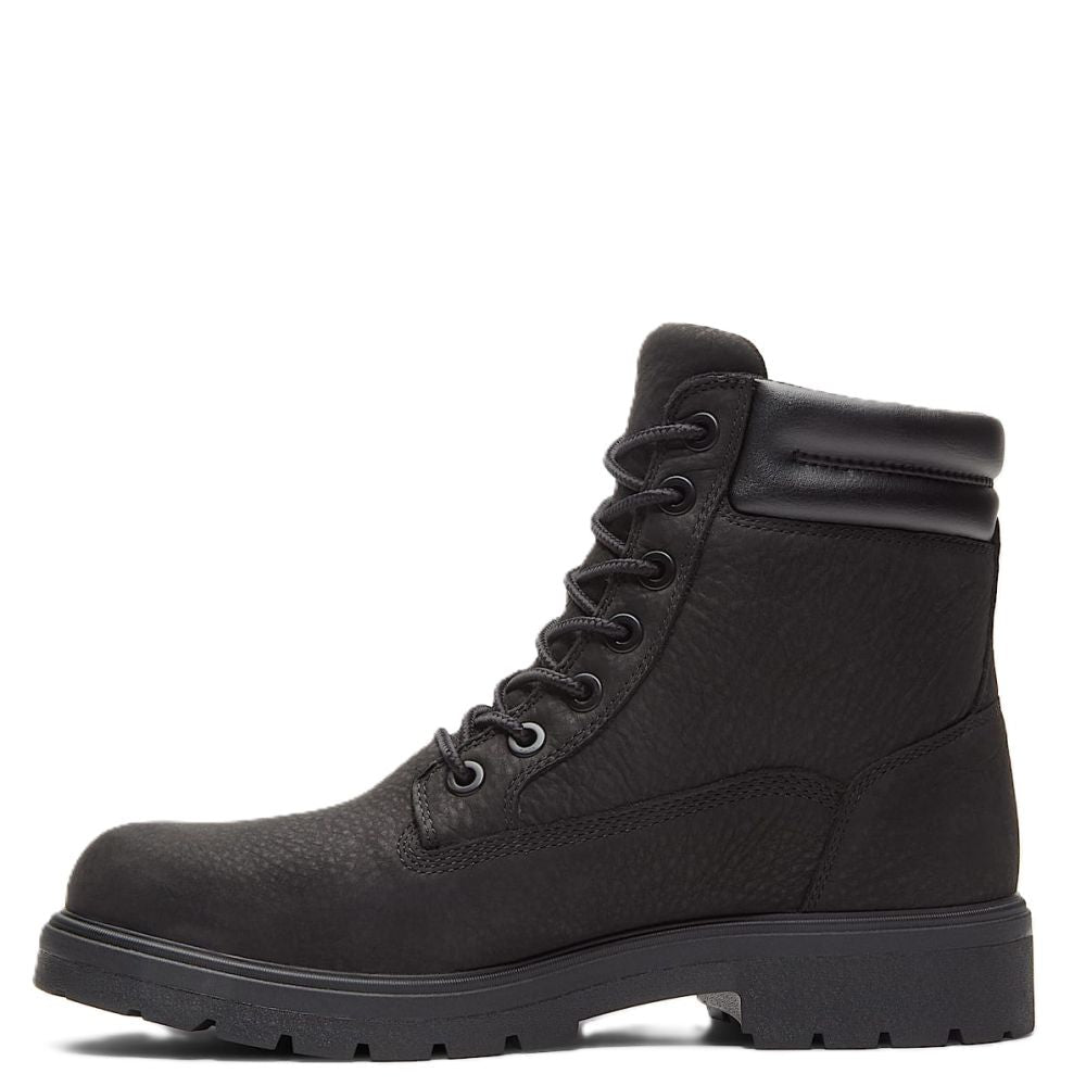 Timberland Men's Auburn Falls 6-Inch Waterproof Boot in Black Nubuck - Getoutside Shoes
